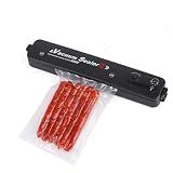 Seladora Embaladora A Vácuo Automática Portátil Doméstica Selar Para Embalar Kitchen Manual Profissional Embalador Carnes Plástico Empacotadora Queijo Com 10 Pacotes Inclusos
