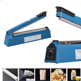 Seladora Manual De Embalagem Profissional Portátil 30 Cm Cor Azul 220v