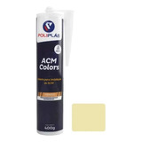 Selante Adesivo Silicone Pu Ms 35 Acm Colors Bege