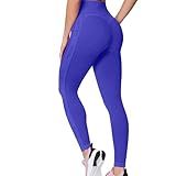 Selene Calça Legging Academia Sem Costura Cintura Alta Fitness Feminino Adulto Royal Mescla M