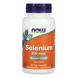 Selênio 200mg Now Foods Selenium 90