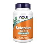 Selênio Selenium 200mcg 180 Veg Caps Now Foods
