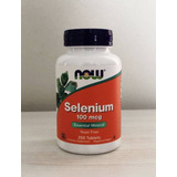 Selenium 100mcg 250 Tabletes Selênio - Now Foods Sabor Sem Sabor