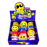 Seleto Caixa Com 12 Super Ioiô Yoyo Luz De Led Colorido Infantil Cor Smile