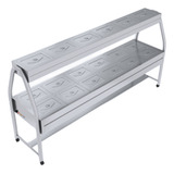 Self Service Buffet Carro Duplo 12 Cubas Quentes 6 Frias
