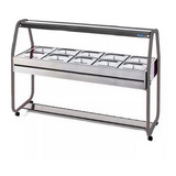 Self Service Carro Térmico 10 Cubas 1 2gn X 100 Quentes Ibet