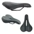 Selim Absolute Gel Mtb Vazado Top Preto Cinza Bike Macio