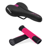 Selim Banco Bicicleta Mtb Speed Macio Manoplas Confortavel