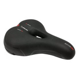 Selim Banco Bike Elleven Comfort Elastômero 2 Molas Vazado