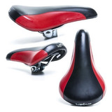 Selim Banco Cairu 507 Ams Bicolor Com Carrinho castanha Cor Preto vermelho