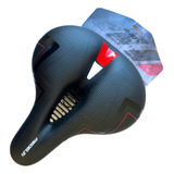 Selim Banco Gel 2 Molas Elastomero Ergonomico Macio Mtb Bike