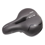 Selim Banco Largo Grande Confort Com Gel 2 Molas Bike Mtb