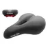 Selim Bike Comfort Light 265x210mm Com Sinalizador | 2 Molas