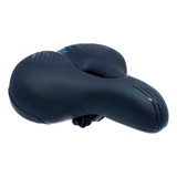 Selim City Conforto Vazado Preto 265mm X 225mm Elleven Comprimento 265 Mm Cor Preto azul Largura 225 Mm