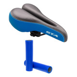 Selim E Manoplas Bicicleta Bike Aro 20 24 26 E Aro 29