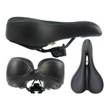 Selim Gts Mtb Vazado Preto Gel Neoprene Com Carrinho