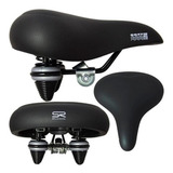 Selim Soft Bicicleta Fit Gel Selle Royal 2 Molas Confortável
