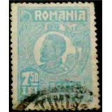 Selo 1 924 Romania 7 50 Lei King Ferdinand Ii 