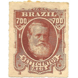 Selo 45 Império Dom Pedro Barba Branca Novo Sem Goma