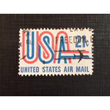 Selo Antigo Estados Unidos Usa Airmail 1971 U232