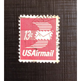 Selo Antigo Estados Unidos Usa Airmail