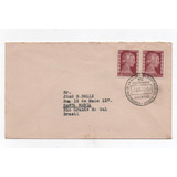 Selo Argentina fdc envelope 4 cent santiago Del Estero 1953