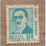 Selo Brasil 1967 Arthur Bernardes série Antigos Presidente