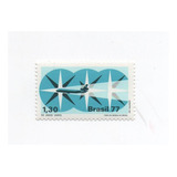 Selo Brasil 50 Anos Da Varig 1977 Novo Brinde