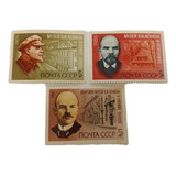 Selo Comemorativo 115 E 116 Aniversário Lenin Cccp