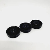 Selo D água Bloco Motor Ap Alumínio Preto Kit Com 3pçs