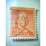 Selo Eua Liberty Issue Benjamin Franklin 1 2c 1954