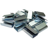 Selo Lacre De Aço Metal Para Fita De Arquear Pet Verde 16mm