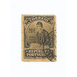 Selo Portugal selo Camilo C branco 20e 1925 yvert 364 usado 