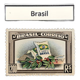 Selo Propaganda Cafe Brasil