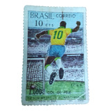 Selo Raro E Original Sem Uso Milesimo Gol De Pele
