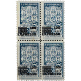 Selo Rhm 344 1930 Panamericano C 9 Sobreestampado Quadra