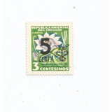 Selo Uruguai selo Série Flora C