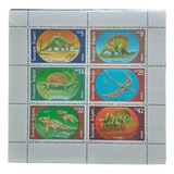 Selos Animais Pré históricos BuLGária E Cuba 1987 1990
