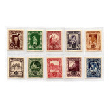 Selos Áustria 1947 Exposição De Arte De Viena