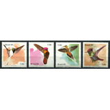 Selos Brasil 1981 Série Completa Beija flores Aves Fauna