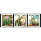 Selos Brasil 1983 Série Completa Cactos Flora Planta