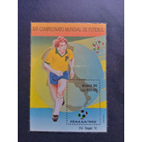 Selos Brasil Bloco Copa Do Mundo Fifa Itália 1990