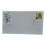 Selos Canadá Natal 1987 Envelope 1 Dia Circulação