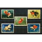 Selos China Fauna Aquática Peixes Ornamentais Raros L2440