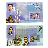 Selos Congo 2006 Personalidades Lincoln Yang Liwei 2 Blocos