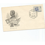 Selos Da Argentina fdc 1 dia cordoba Dia Do Filatelista 1959