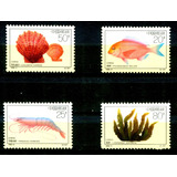 Selos Da China Fauna Marinha Peixe Concha Frete 14 L2466