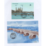 Selos Da Espanha blocos Turismo arquitetura pontes 2013 mint