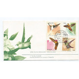 Selos Do Brasil fdc 1 dia Fauna beija Flores Carimbo Paraná