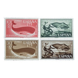 Selos Espanha Ilhas Fernando Poo Baleias 1960